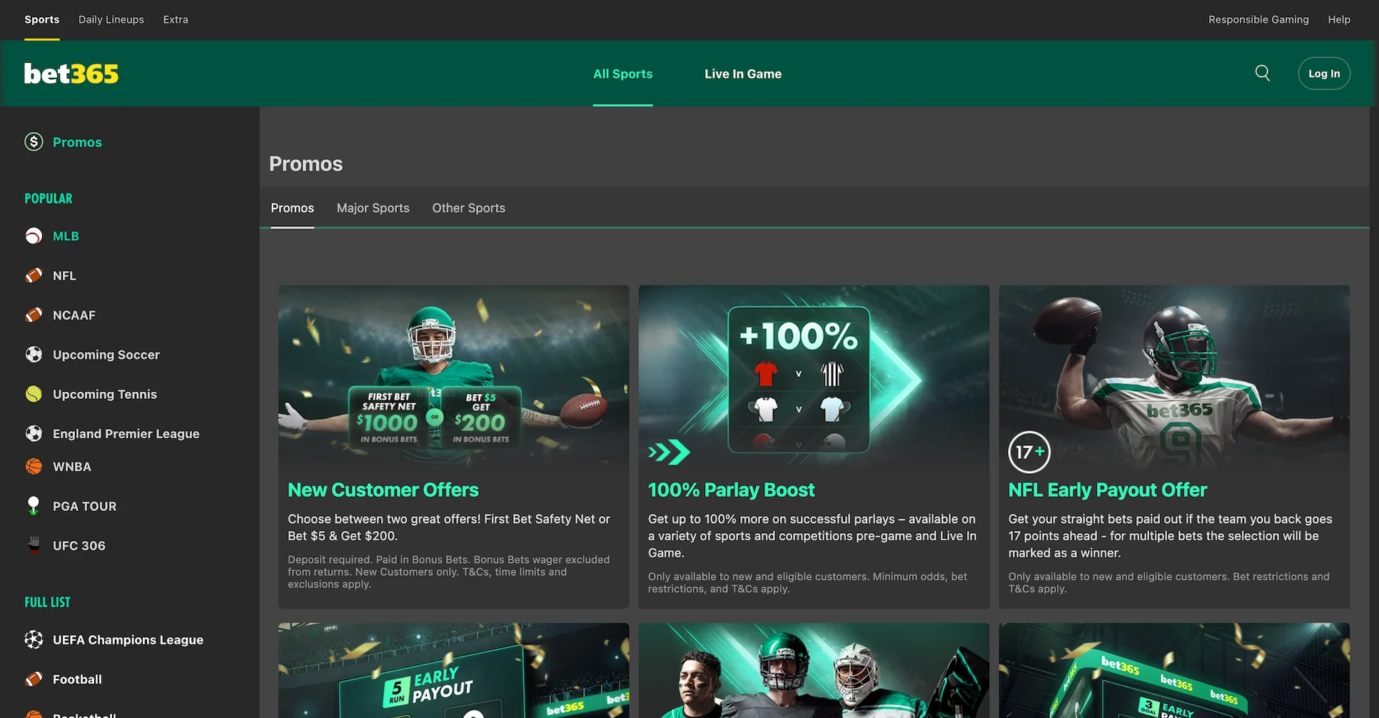 Bet365 Bonus